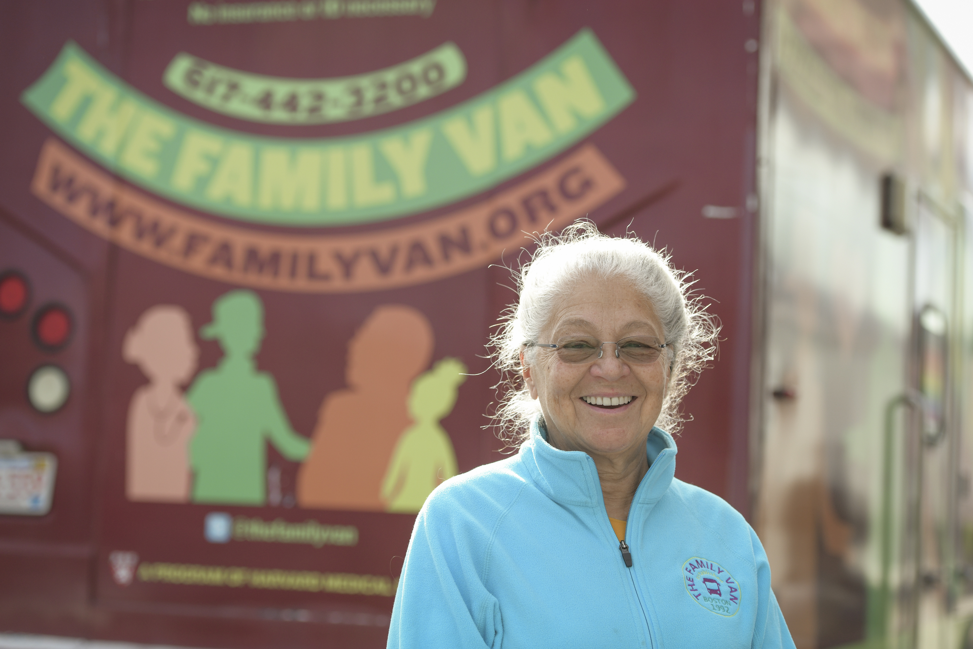 Dr. Nancy Oriol and the Family Van
