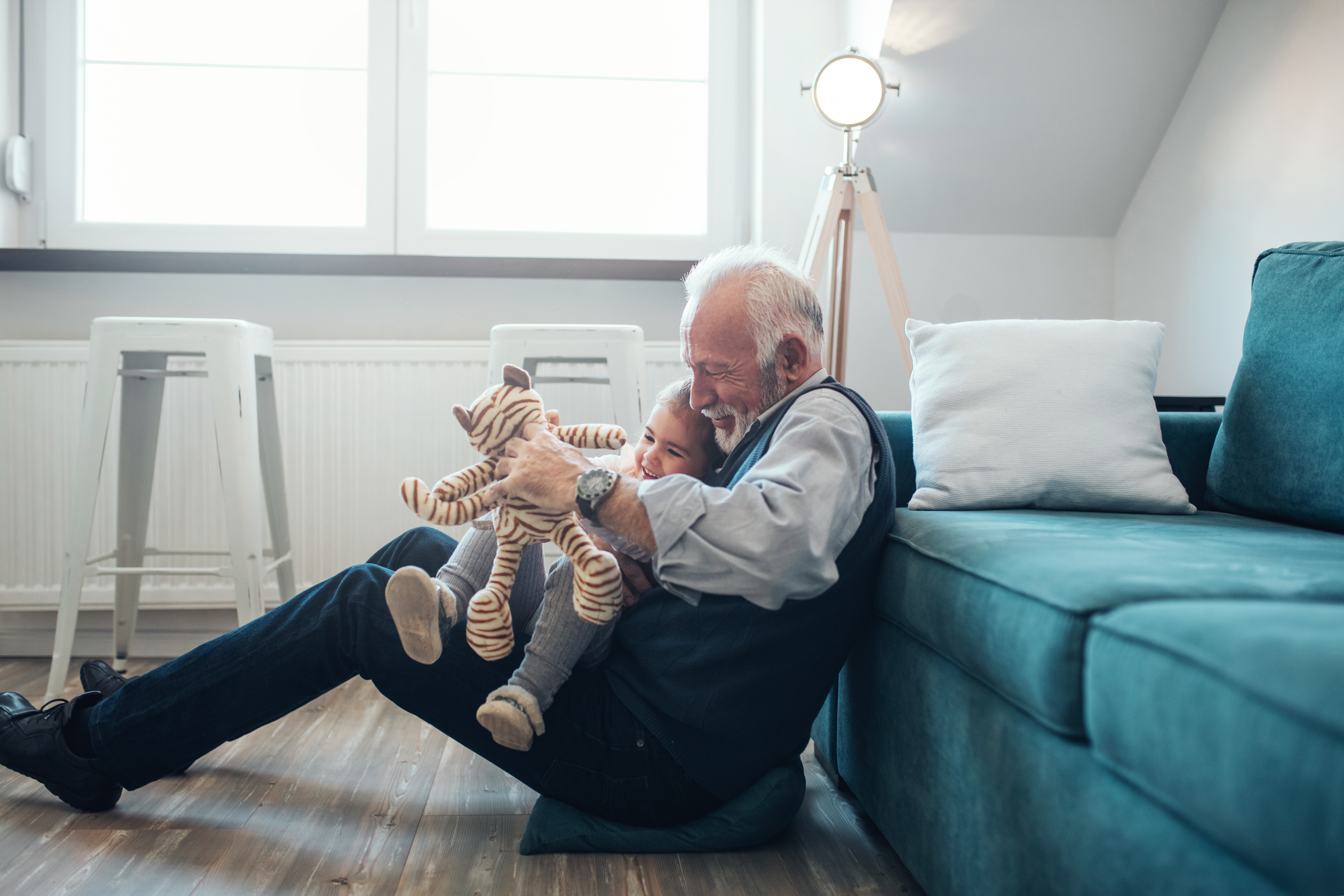 Grand parents visit